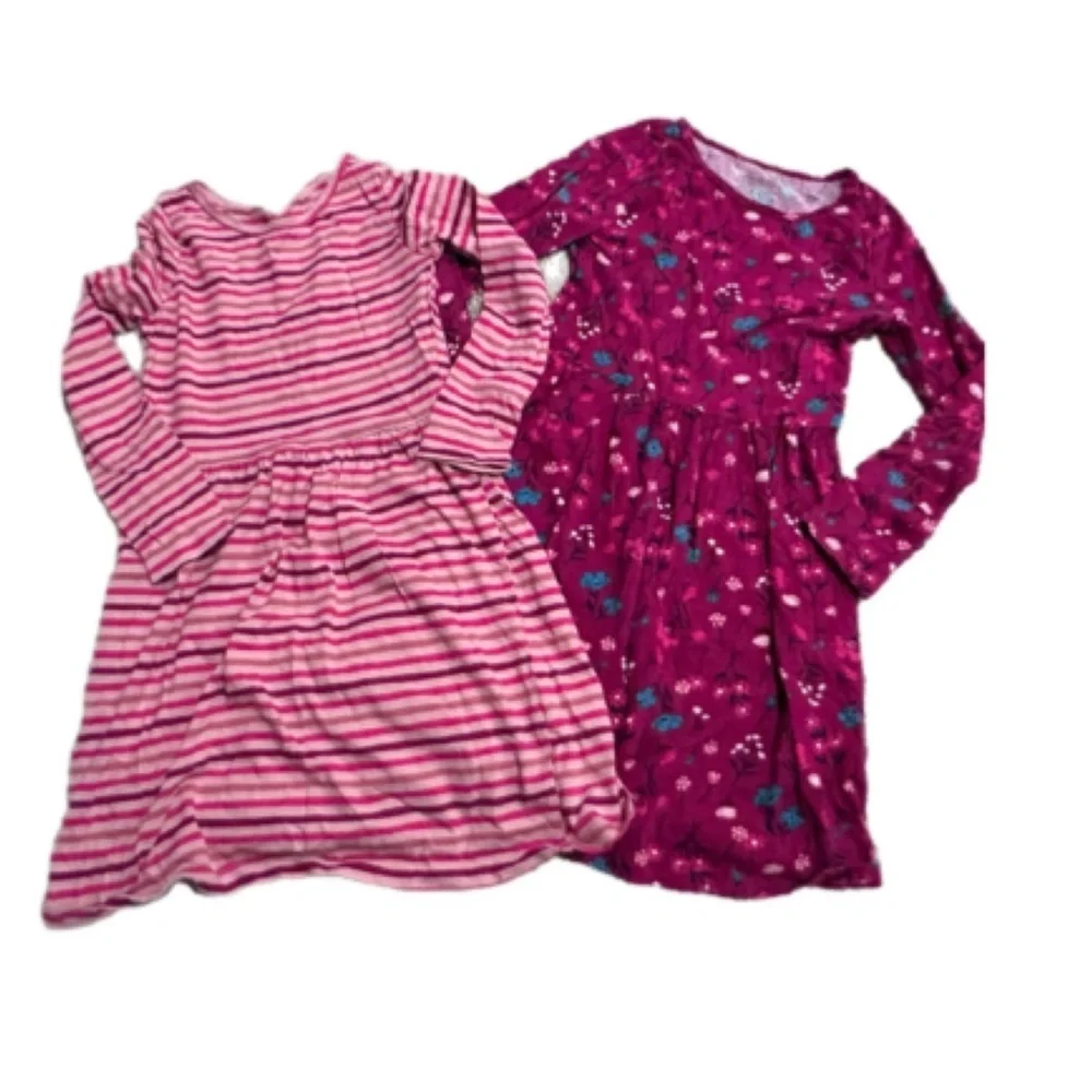 5 for $25 SALE 🎉 Carter's Floral Dress with Pink and Blue Accents